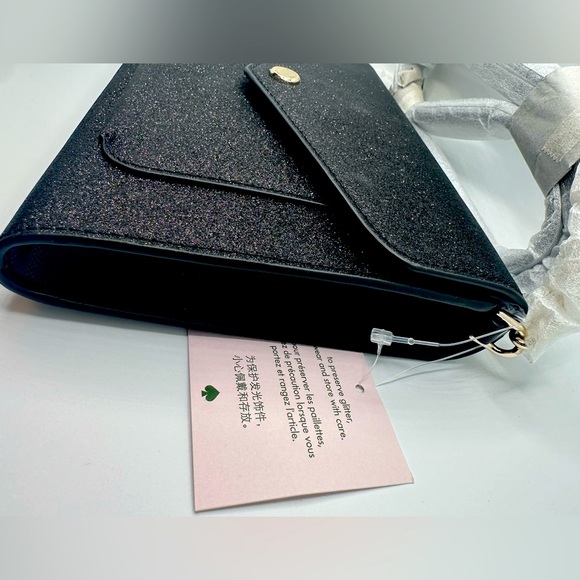 Kate Spade Glimmer Envelope Clutch Crossbody - Picture 6 of 14